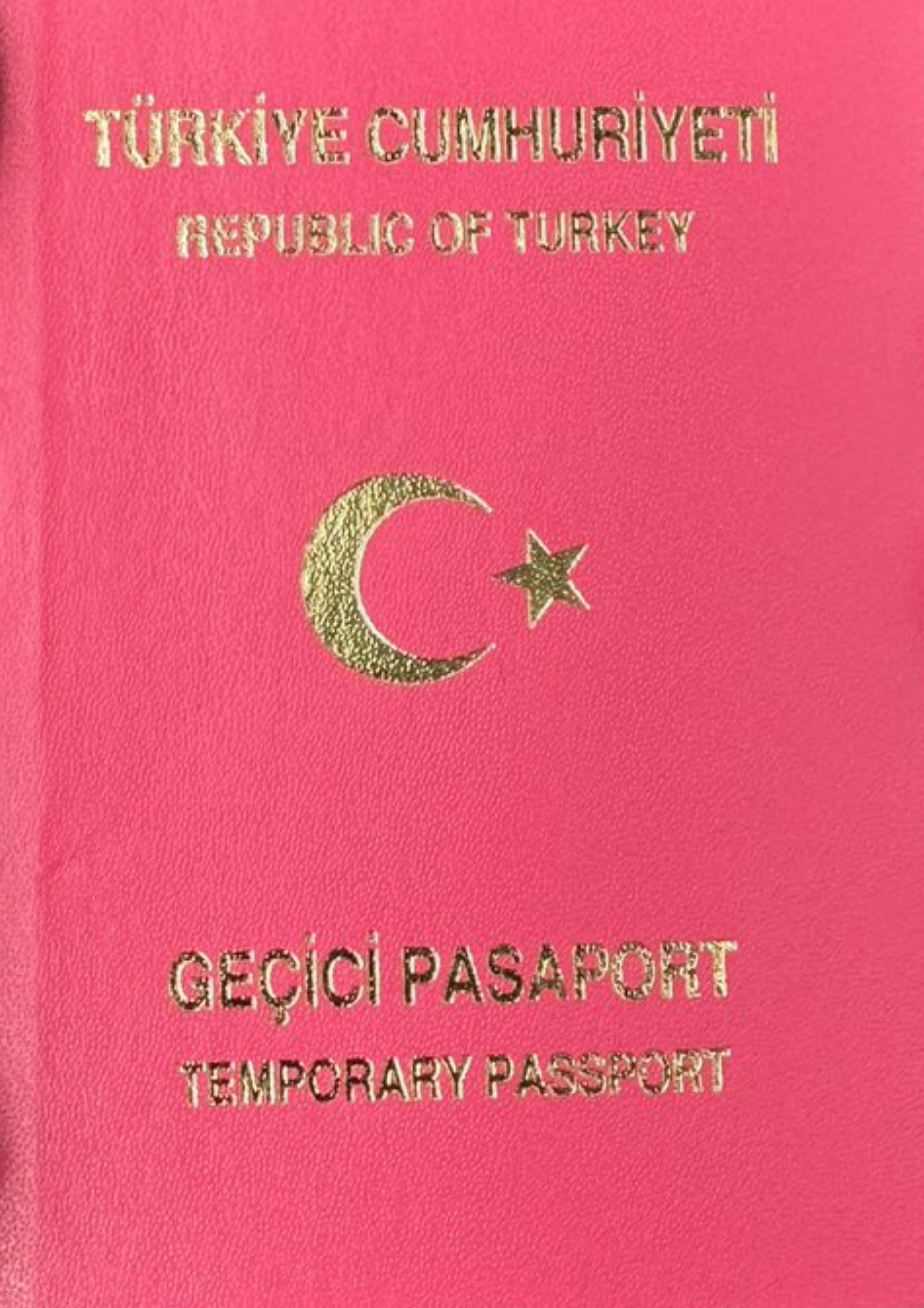 Türk Vatandaşları için Geçici Pasaport